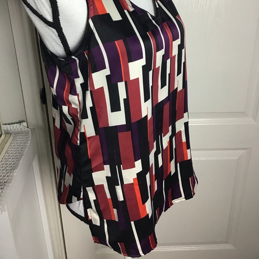 ALICE BLUE exclusively for STITCH FIX Satin Sleeveless Top Size SMALL - Picture 5 of 8